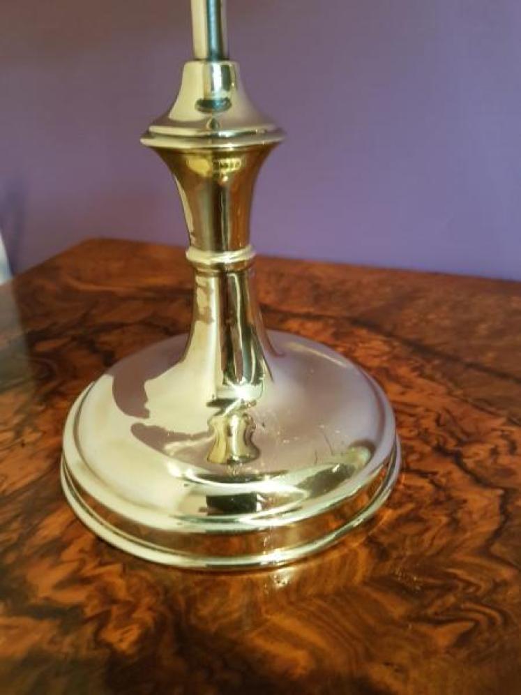 Antique 1920's Brass Adjustable Desk Lamp - Image 3