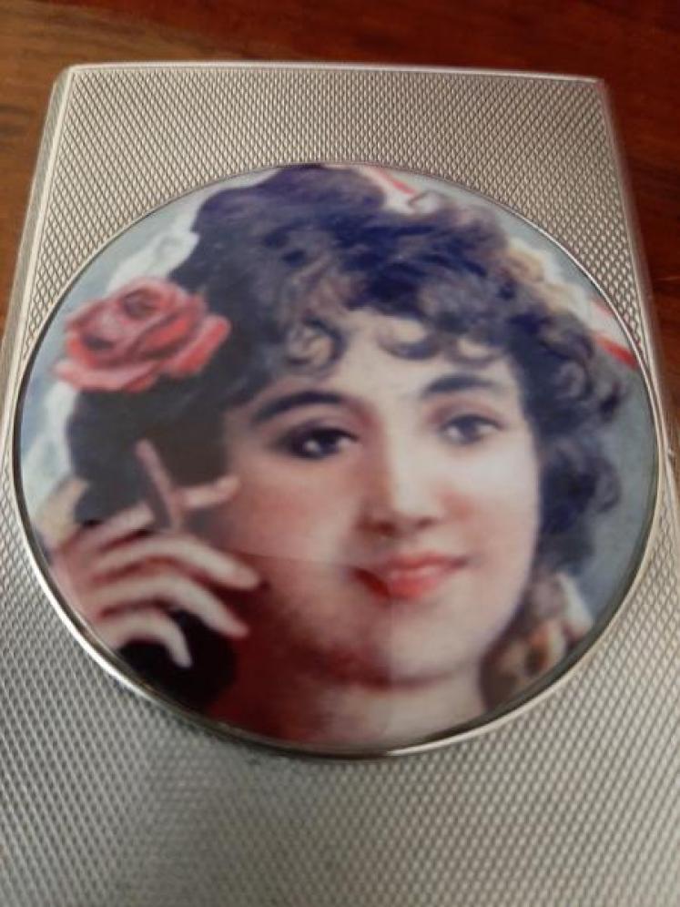 George V Period Sampson & Morden Silver Enamel Case - Image 2