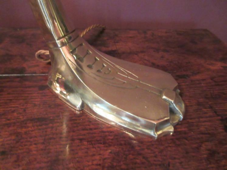 Art Nouveau Period Cast Brass Desk Lamp - Image 2