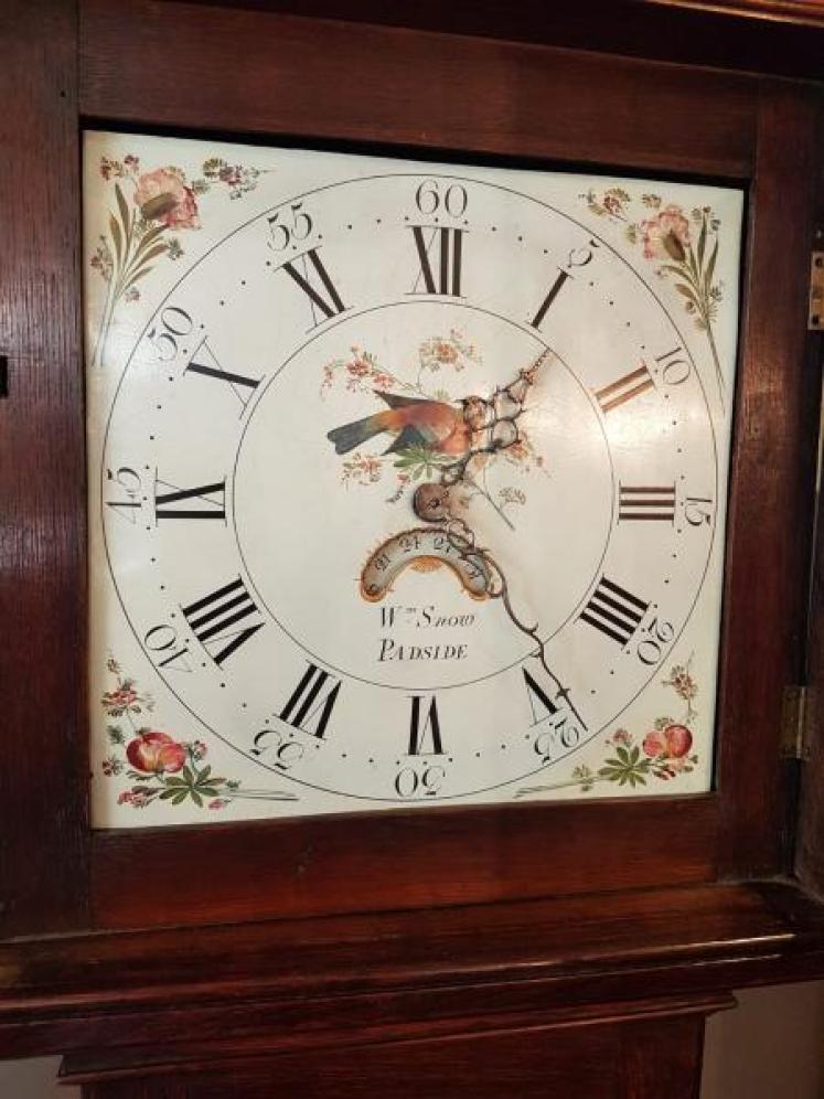 George III Cottage Longcase Clock By Will Snow Of Padside - Image 2
