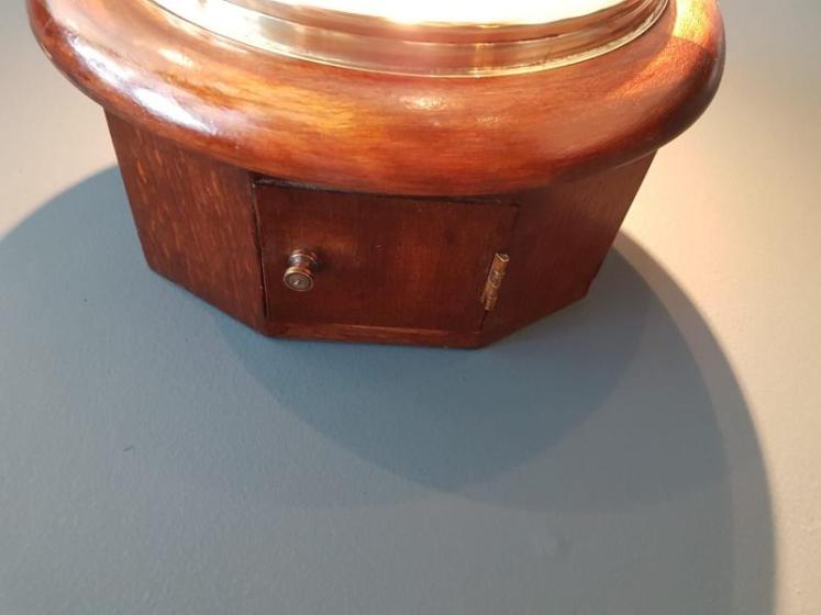 Edwardian 8 Day Mahogany 8" Dial Clock - Image 5