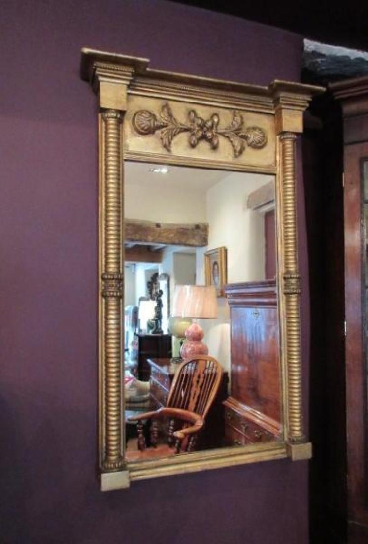 Regency Period Timber Gilt Pier Glass Mirror - Image 1