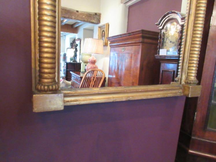 Regency Period Timber Gilt Pier Glass Mirror - Image 5