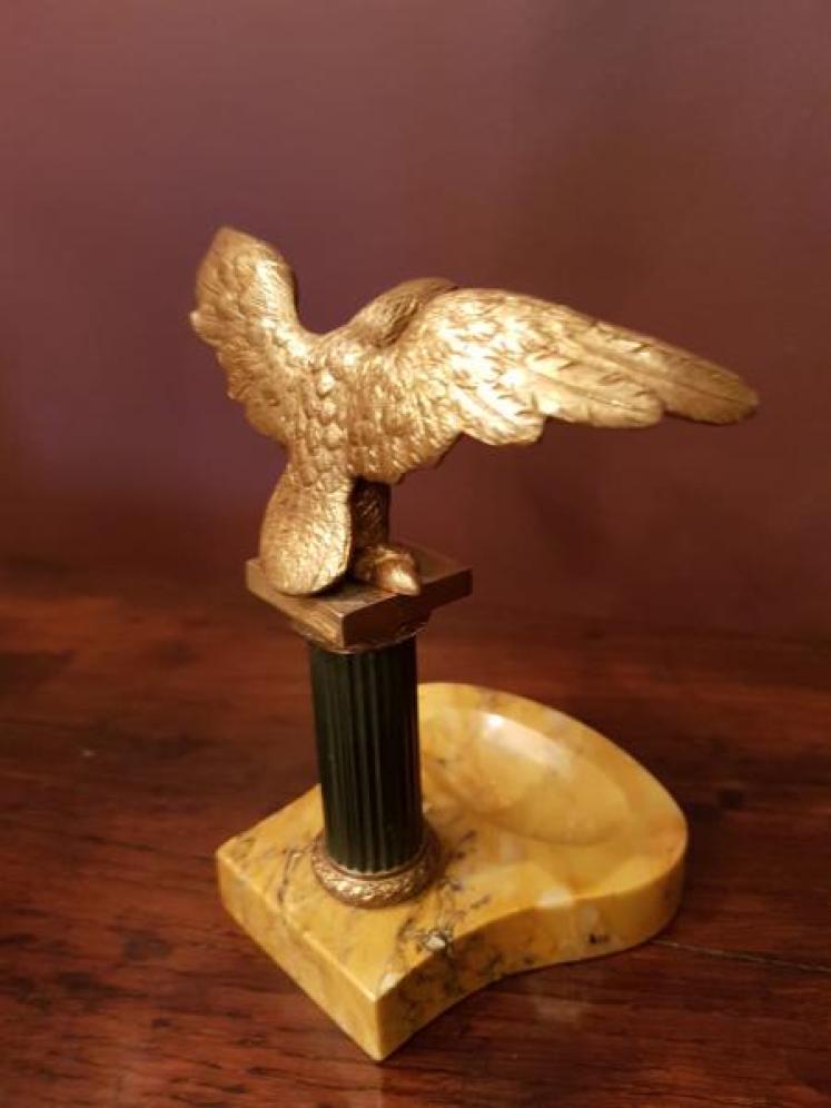 Quality Victorian Ormalu and Marble Watch Stand - Image 3