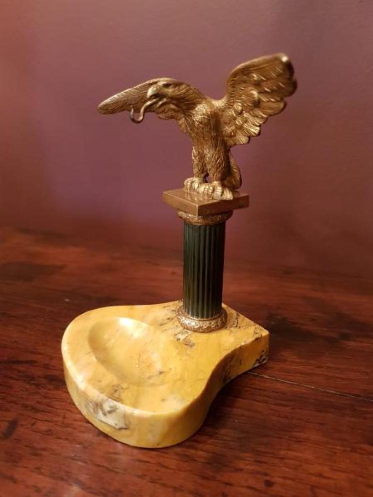 Quality Victorian Ormalu and Marble Watch Stand - Image 4