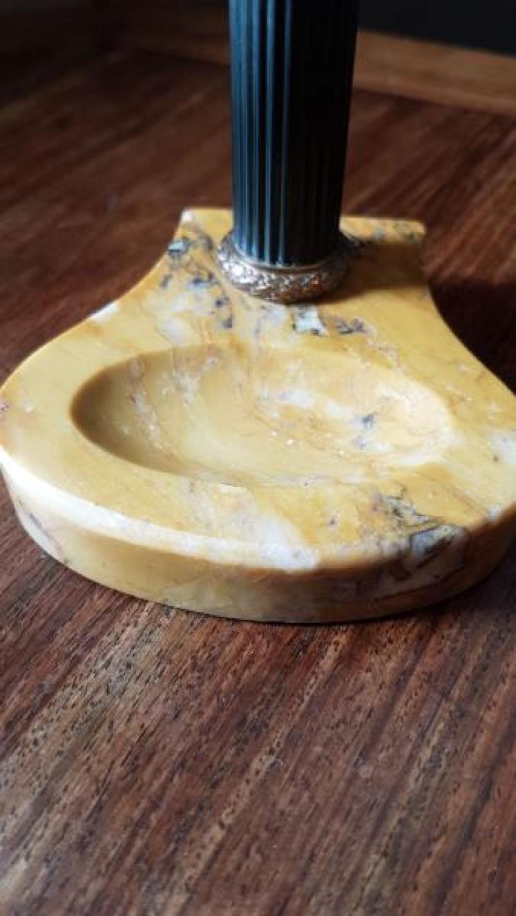 Quality Victorian Ormalu and Marble Watch Stand - Image 5