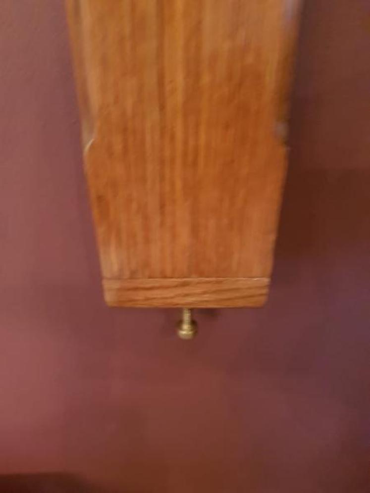 Rare Victorian Oak Miners Stick Barometer - Image 3