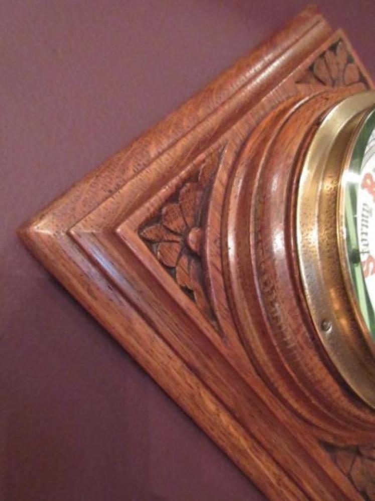 Mid Victorian Antique Diamond Shaped Barometer - Image 3