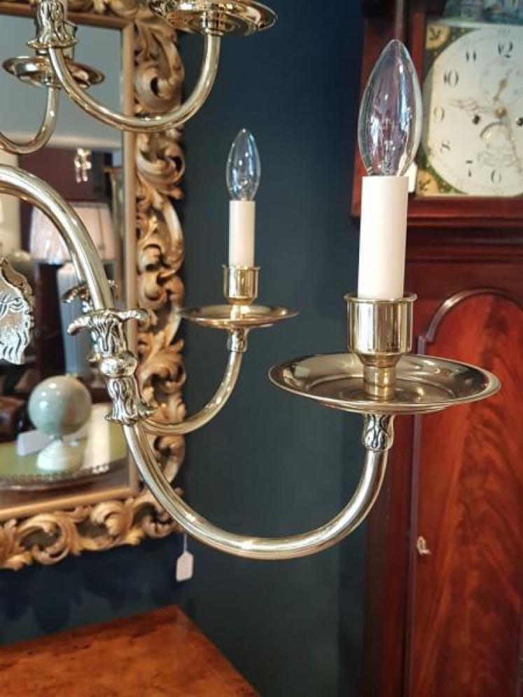 Impressive Late Victorian 12 Arm Two Tier Chandelier - Image 3