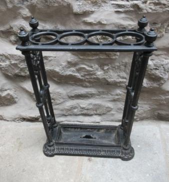 Late 19th Century Antique Cast Iron Stick Stand