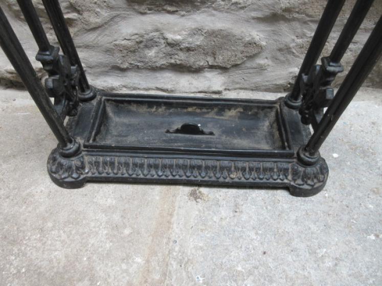 Late 19th Century Antique Cast Iron Stick Stand - Image 4