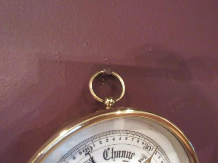 Top Quality Antique London Marine Barometer - Image 3