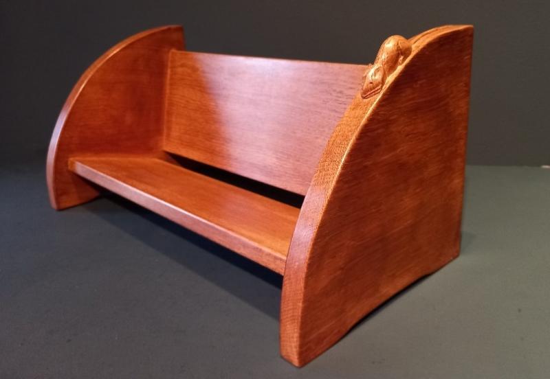 Mouseman Oak Book Rack | Sturmans Antiques