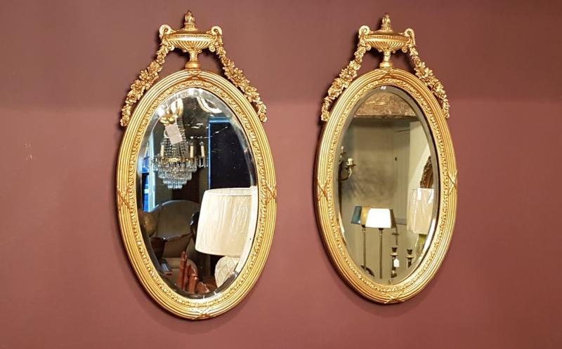 Matching Pair of Victorian Gilt Mirrors | Sturmans Antiques