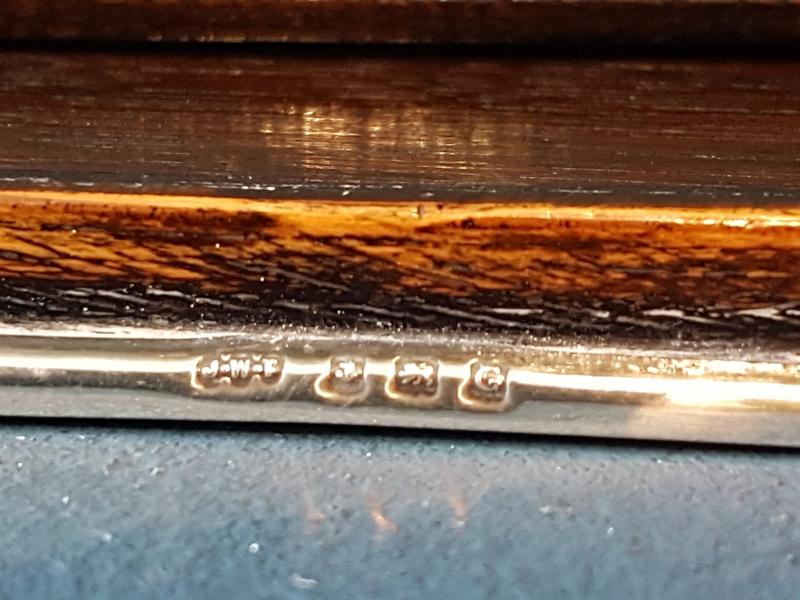 Fine Quality Engraved Silver Photo Frame Sturmans Antiques