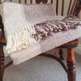 Tweedmill Block Check Jacob Pure Wool Throw Blanket