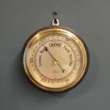 Antique Victorian Steel Cased Fisherman's Marine Barometer by Sewill of Liverpool