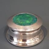 Antique Silver Table Jar with Ruskin Panel at Sturmans Antiques silver for sale 
