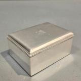 Antique George III Country House Silver Table Box by Thomas Whitehead of London