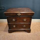 Antique George I Oak Box Coffer