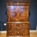 Antique William and Mary Walnut Escritoire
