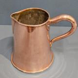 Antique George III Copper Ale Jug