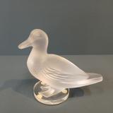 Antique Lalique Opalescent Duck at Sturmans Antiques Lalique for sale