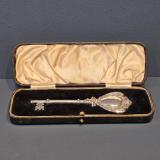 Antique George V Silver Key In Presentation Case hallmarked Birmingham