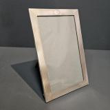 Antique George V Engine Turned Silver Photo Frame