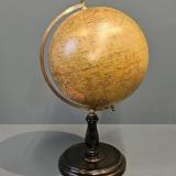 Antique 1930's Papier Mache Philips 8" British Empire Globe