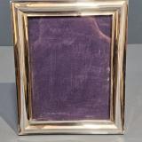 Antique Large Silver Photo Frame by Edward Mander & Sons of Birmingham