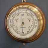 Antique Barker of Kensington Ships Bulk Head Barometer