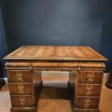 Antique Edwardian Walnut Writing Desk