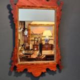 Antique George III Mahogany Mirror
