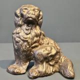 Antique Victorian Cast Iron Spaniel Door Stop at Sturmans Antiques door stop for sale