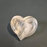 Lalique Heart Paperweight at Sturmans Antiques