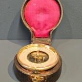 Antique Campaign Barometer and Case