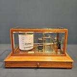 Antique Barograph Thermograph by Dollond