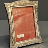 Antique Embossed Chester Silver Photo Frame by J & R Griffin of Chester at Sturmans Antiques photo frames for sale