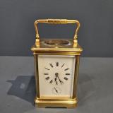 Antique Victorian Grand Sonnerie Carriage at Sturmans Antiques mantel Clock for sale