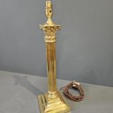 Antique Corinthian Column Table Lamp at Sturmans Antiques lamp for sale