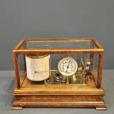 Antique Pastorelli & Rapkin Barograph with Barometer Dial at Sturmans Antiques Barometer for sale