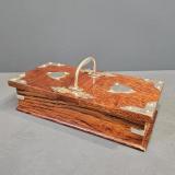 Antique Victorian Oak Humidor Box at Sturmans Antiques box for sale