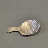 Antique George III Silver Caddy Spoon at Sturmans Antiques silver for sale