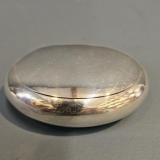 Antique Chester Silver Squeeze Tobacco Pebble at Sturmans Antiques silver for sale