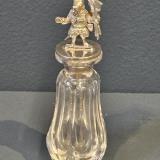 Antique Crystal and Silver Snuff Bottle at Sturmans Antiques silver for sale