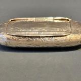 Antique Victorian Silver Pocket Snuff by Joseph Gloster of Birmingham at Sturmans Antiques silver for sale