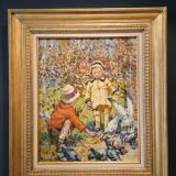 Antique Oil on Board by Dorothea Sharp 'Autumn' at Sturmans Antiques painting for sale