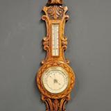 Antique Victorian Oak Banjo Barometer at Sturmans Antiques barometer for sale