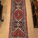 Antique 7' 6" Persian Pure Wool Runner at Sturmans Antiques rugs for sale